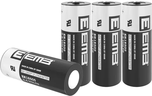 Vista 7 de EEMB ER18505 3.6V A tamaño 4100mAh batería de litio Li-SOCL₂ no recargable