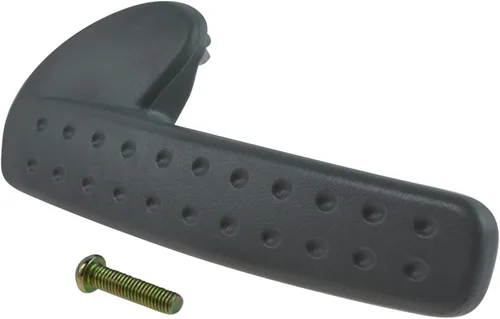 Vista 157 de TRQ Manija de puerta interior delantera izquierda cromada y negra para el lado del conductor compatible con Ford F-150 2012-2014