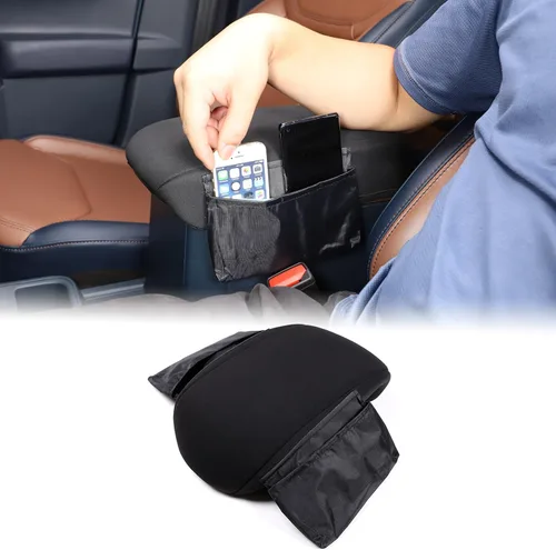 Vista 10 de Aunginsy Funda Protectora para Consola Central de Automóvil Compatible con Ford Maverick 2022-2025, Funda Cojín Protector de Tapa de Caja