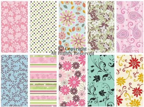 Vista 2 de Craftido -25 Opciones- Paquetes de Tela de Acolchado 100% Algodón 10 piezas Fat Quarters 18"x21" - Peso Medio 5.2 oz - Algodón Suave para Acolchado