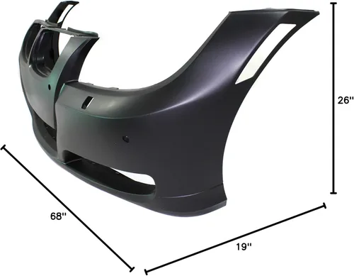 Vista 6 de Evan Fischer Cubierta de parachoques delantero compatible con BMW 328i 2009-2012, 328i xDrive 2009-2012, 335i 2009-2011 y 335i xDrive 2009-2011