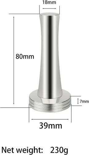 Vista 3 de Tamper de café 1.535 in 1.575 in, Espresso Tamper 1.535 in 1.575 in 1.535 in 1.575 in 1.535 in 1.575 in 304 Acero inoxidable Espresso Café Tamper