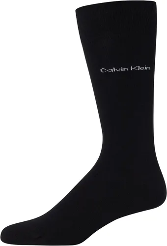 Vista 5 de Calvin Klein Calcetines de vestir para hombre, paquete de 4 unidades, mezcla de algodón suave, calcetines a rayas, calcetines largos casuales