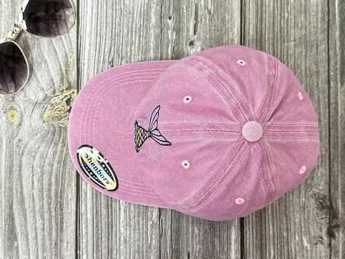 Vista 7 de Shenbors Sombreros de béisbol bordados para niñas y niños