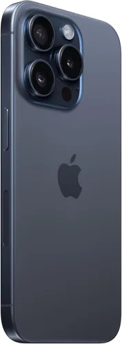 Vista 3 de Apple iPhone 15 Pro, 128 GB, titanio azul - AT&T (Renovado)