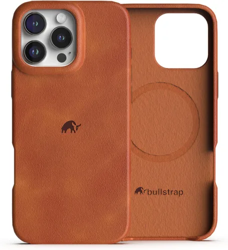 Vista 31 de Bullstrap Funda de cuero hecha a mano de alta calidad para iPhone 13 Ajuste impecable sin volumen y compatible con MagSafe Funda de cuero