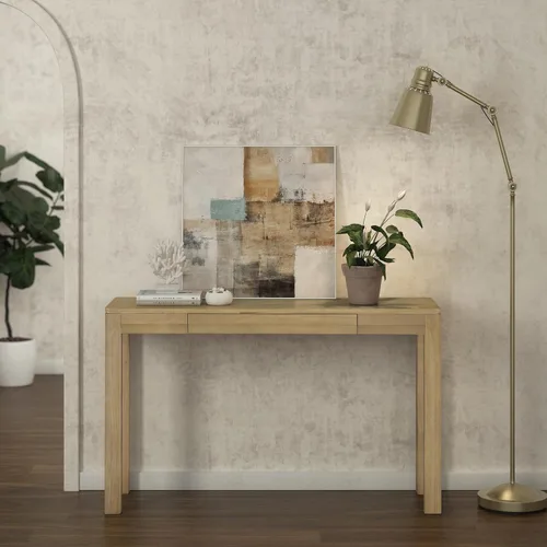 Vista 21 de NTC Flow Mesa de Café Moderna de Madera Rectangular con Cajón Oculto – Resistente al Agua y al Calor, Negro Quemado