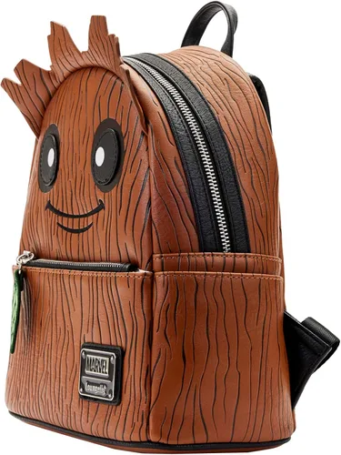 Vista 2 de Loungefly Marvel Groot Cosplay - Bolso de hombro con doble correa para mujer