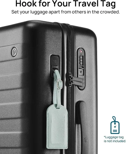 Vista 8 de NINETYGO EQUIPAJE para viaje, Negro