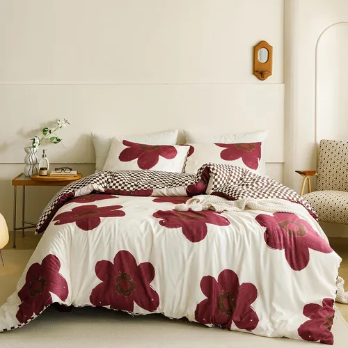 Vista 27 de Wellboo Juego de edredón de color verde oscuro, tamaño individual, color verde oliva, bohemio, ropa de cama de algodón para niños y niñas