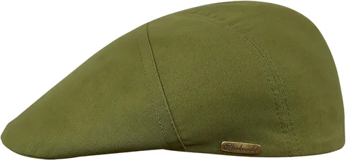Vista 11 de Sterkowski Ivy Five Newsboy - Gorra plana de algodón 100% suavizado para hombre, gorra transpirable de 5 paneles sin forro