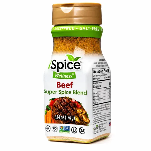 Vista 13 de iSpice Condimento sin sal, 100% libre de sodio, carne de res, pollo, salsa de carne, cerdo, verduras, ensalada y condimentos de mariscos