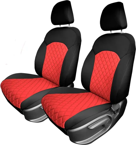 Vista 14 de FH Group Fundas de asiento de automóvil de ajuste personalizado específicamente hechas para Kia Forte 2019-2022, fundas de asiento de automóvil