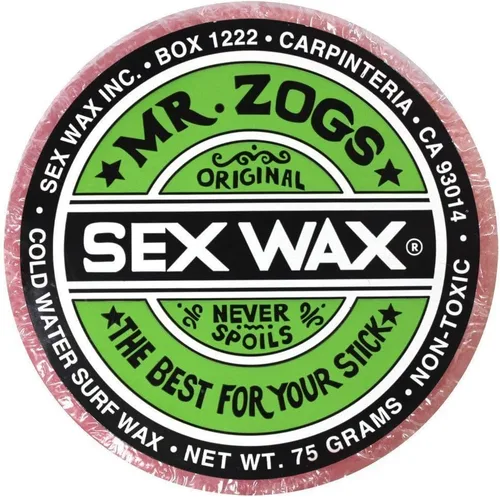 Vista 4 de Mr. Zogs Original Sexwax - Temperatura del agua fría con aroma a coco (blanco)