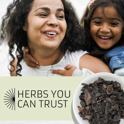 Vista 6 de Evergreen Herbs Cascaras de nogal negro, WIldcrafted, Cascara De Nogal Negro 4 oz. (3.99 oz)