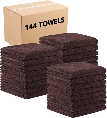 Vista 14 de Arkwright Toallas de salón a prueba de blanqueador a granel - Paquete de 24 - Ultra suave, microfibra suave, toalla facial de spa altamente