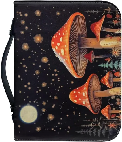 Vista 8 de TODIYADDU Cubierta de la Biblia Personalizable Personalizable PU Biblia Protector Libro Cubierta de la Biblia Bolsa de asas