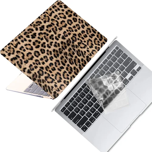 Vista 28 de Funda protectora de plástico para MacBook Air de 11 pulgadas 2015-2010 modelo A1465 A1370, funda protectora de plástico para portátil y cubierta