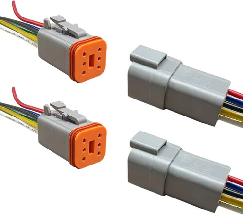 Vista 7 de KITUREK Conector eléctrico del coche de Deutsch de 5 pares de 2 pines, macho y hembra