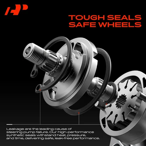 Vista 5 de A-Premium Bomba de dirección asistida, con depósito, compatible con Jeep Grand Cherokee 1993-1998, Grand Wagoneer 1993 y Dodge Dakota 1991, 4.0L