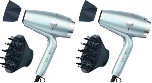Vista 9 de INFINITI PRO CONAIR SmoothWrap Secador de Cabello, Secador con Accesorios Difusor y Concentrador, Tecnología Avanzada de Plasma y Cerámica para Menta