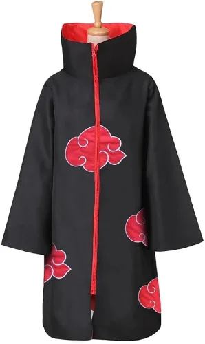 Vista 7 de Stenoloma 4Pcs Anime Cosplay Cloak Halloween Costume for Adults and Kids