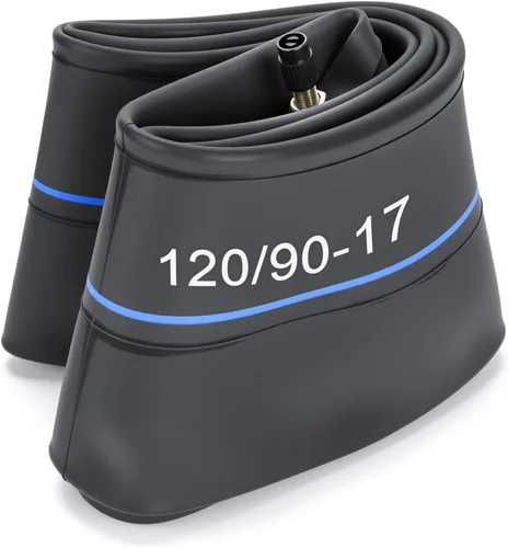 Vista 8 de Tubo interior 120/90-17 TR4 - Vástago de válvula recto, compatible con varios tamaños de neumáticos