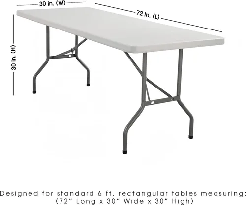 Vista 5 de YOUR CHAIR COVERS - Mantel rectangular de terciopelo ajustable de elastano de 6 pies, para patio, mantel elástico, color negro