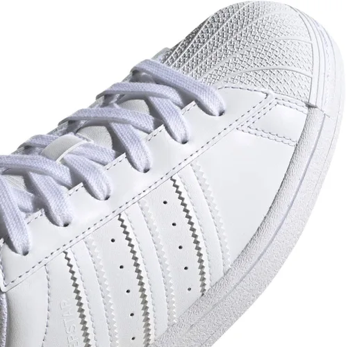 Vista 10 de adidas Superstar - Zapatos para mujer, BlancoBlancoBlanco