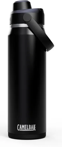 Vista 34 de CamelBak Thrive Chug - Botella de agua aislada de acero inoxidable, color negro, 20 onzas