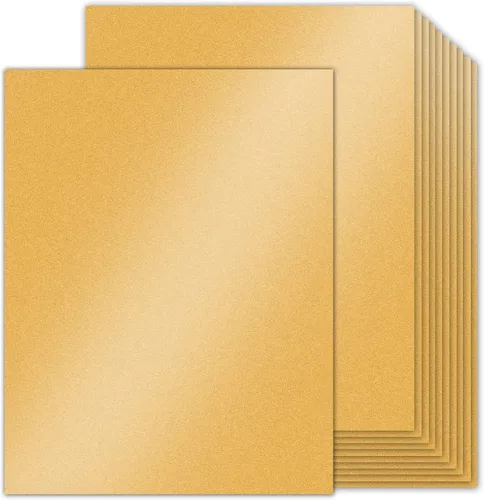 Vista 17 de Goefun - 100 hojas de papel brillante blanco brillante de 8.5 x 11 pulgadas de doble cara, papel metálico brillante de 32 libras (4.23 oz/m²)