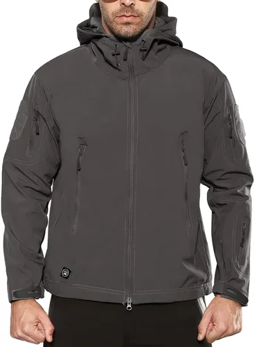 Vista 7 de Antartica - Chaqueta impermeable de estilo militar y camuflado para hombre