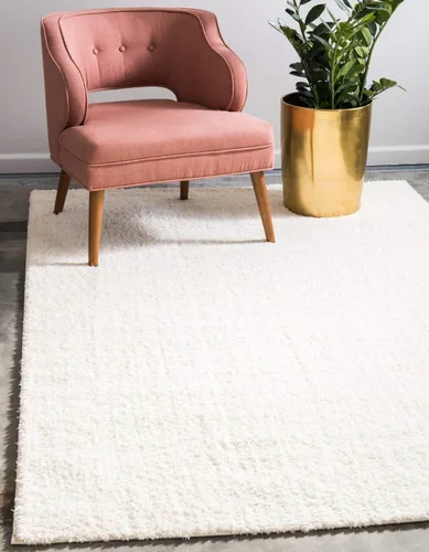 Vista 11 de Unique Loom Studio Colección Solid Shag - Alfombra Urbana Moderna Super Suave y de Felpa