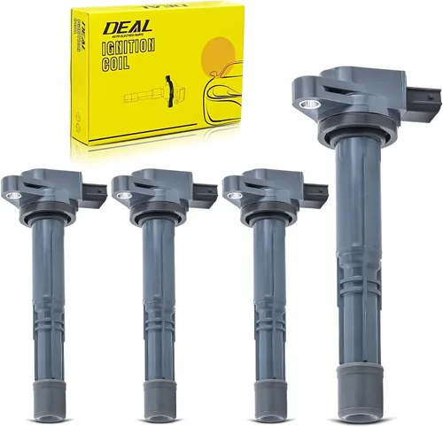 Vista 17 de DEAL Paquete de bobinas de encendido, compatible con Toyota Tundra/4Runner/Land Cruiser/Sequoia Lexus GS430/GX470/LS430/LX470/SC430 4.3L 4.7L V8