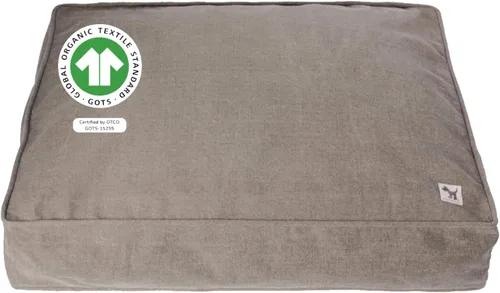 Vista 12 de Molly Mutt Pequeña Funda para Cama de Perro, Amarillo por la Mañana, Verde Oliva y Azul Claro