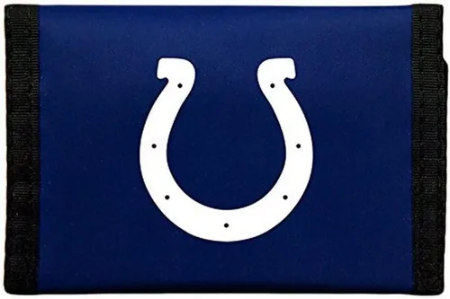 Vista 14 de Rico Industries NFL Football - Cartera de nailon de tres pliegues