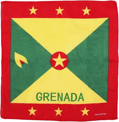 Vista 19 de Motique Accessories Bandanas grandes de algodón - Banderas de país