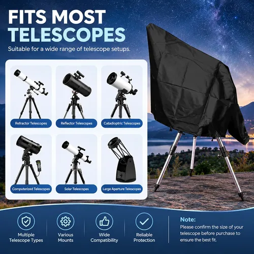 Vista 2 de Telescope Cover Compatible with Meade StarPro AZ 90 2017 - pr