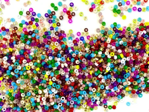 Vista 11 de Miyuki Delica Seed Bead - Mezcla 10/0 para hacer joyas, cuentas de semillas de vidrio japonesas, 0.7 oz (10 g)