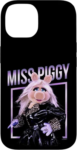 Vista 4 de Funda para iPhone 16 Disney The Muppets Miss Piggy Glam Retrato