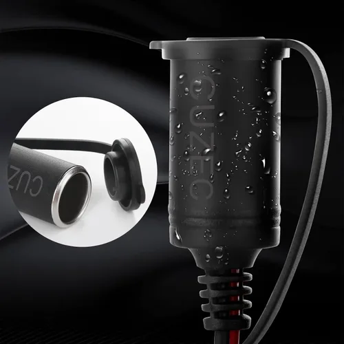 Vista 6 de CUZEC Enchufe adaptador de 3.9 pies con terminal de ojal (CU10181B)