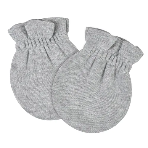 Vista 4 de Gerber Paquete de 8 y 12 manoplas antiarañazos para niñas, Rosa gris multicolor