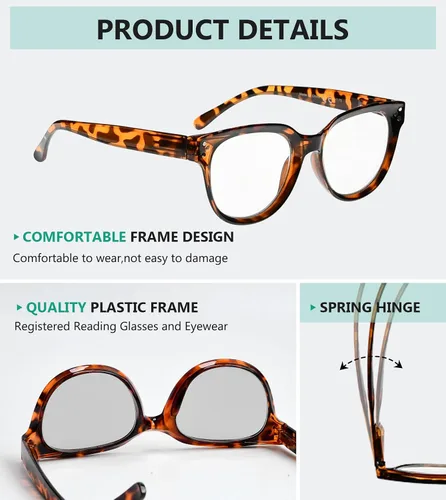 Vista 4 de Eyekepper Gafas de lectura fotocrómicas de transición para mujer