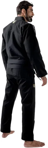 Vista 6 de Kingz Brazilian Jiu Jitsu Gi Kimono ligero BJJ para hombre IBJJF Legal 450gsm Pearl Weave Pro Competition Comp 450 V6