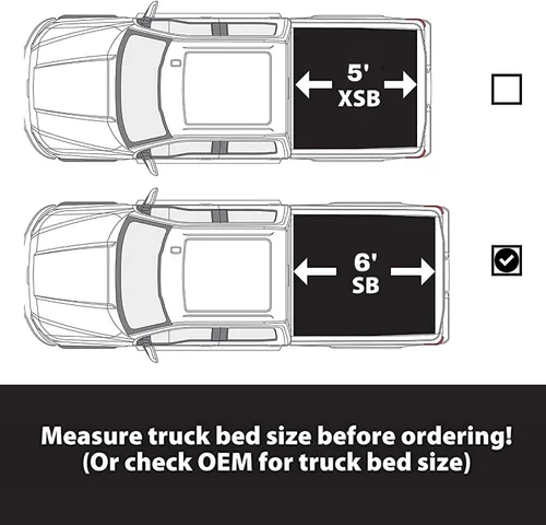 Vista 3 de LEER ROLLITUP Se adapta a Ford Ranger 2019-2023 con longitud de caja de 6 pies Cubierta Tonneau suave enrollable 4R304 Perfil bajo