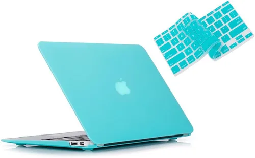 Vista 12 de RUBAN Funda compatible con MacBook Air de 13 pulgadas (modelos: A1369 y A1466, versión anterior 2010-2017), cubierta protectora delgada a presión