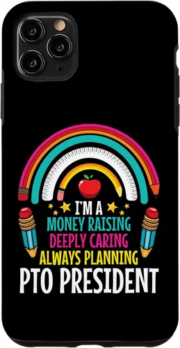 Vista 11 de iPhone 15 Parent Teacher Organization PTO President Appreciaton PTO Case
