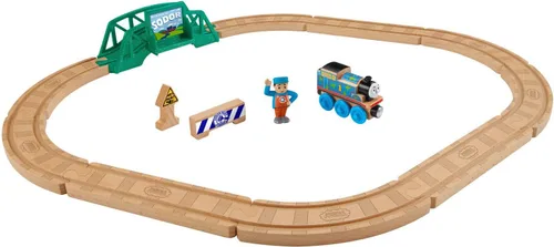 Vista 9 de Thomas & Friends Juego de construcción de madera, 5 en 1