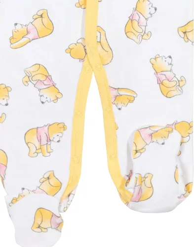Vista 7 de Disney Winnie the Pooh Lion King Monsters Inc. Pixar Toy Story Baby Paquete de 2 overoles Sleep N' Play para recién nacidos hasta niños pequeños