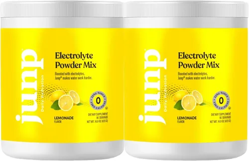 Vista 17 de JUNP Electrolitos en polvo, sin azúcar, sin carbohidratos, mezcla de electrolitos cetogénicos de limonada de bayas, electrolitos en polvo